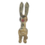 Wood sculpture, 'Springtime Rabbit' - West African Hand Carved Painted Wood Sculpture of Rabbit (image 2e) thumbail