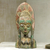 African wood mask, 'Good Woman' - West African Handcarved Wood Mask of Woman (image 2) thumbail