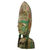 African wood mask, 'Good Woman' - West African Handcarved Wood Mask of Woman (image 2b) thumbail