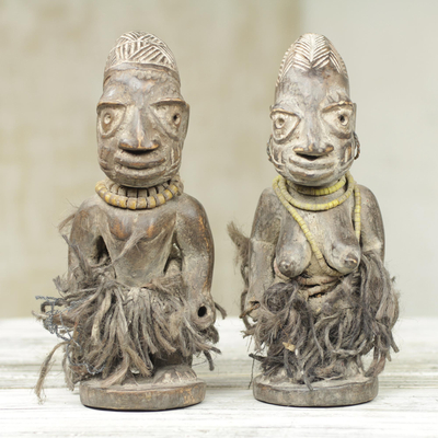 hand carved figurines