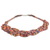Braided bead necklace, 'Multicolor Sosongo' - Artisan Multicolor Braided Bead Necklace with Wood and Agate (image 2e) thumbail