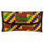 Cotton clutch handbag, 'Kente Dance' - Cotton Multicolored Printed Clutch Handbag from Ghana