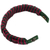 Cord bracelet, 'Red and Green Kente Power' - Red and Green Cord Striped Bracelet Handmade in Ghana (image 2e) thumbail