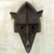 Máscara de madera africana - Máscara de pared de madera hecha a mano Mali de África Occidental