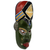 African wood mask, 'Nwanneka' - Hand Crafted Multicolor Painted Rubberwood Mask from Ghana (image 2b) thumbail
