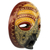 Wood African mask, 'Edinam Luck' - Hand Made Wood and Aluminum African Mask from Ghana (image 2b) thumbail