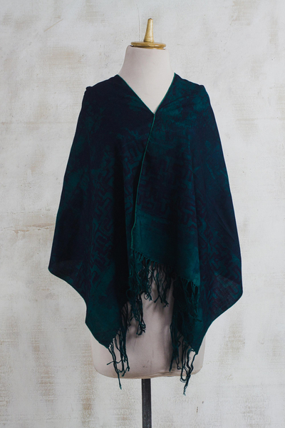 Batik cotton shawl, Good Thing