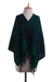 Batik cotton shawl, 'Good Thing' - Majestically Green Batik Dyed 100% Cotton Shawl with Fringe (image 2a) thumbail