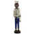 Wood statuette, 'Waiter' - Hand Carved Rustic Wood Waiter Figurine (image 2a) thumbail