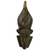 African wood mask, 'Sankofa Silhouette' - Ghana Sese Wood Mask Hand Carved Brown thumbail