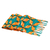 Cotton scarf, 'Kafui Blessing' - Woven Star Motif Cotton Wrap Scarf from Ghana