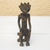 Holzskulptur, 'Ashanti Muse' - Ashanti Weibliche Figur Handgeschnitzte Holzskulptur
