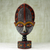African wood sculpture, 'Me Lorwo' - Hand Carved West African Sese Wood Tabletop Sculpture (image 2) thumbail