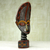 African wood sculpture, 'Me Lorwo' - Hand Carved West African Sese Wood Tabletop Sculpture (image 2b) thumbail