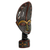 African wood sculpture, 'Me Lorwo' - Hand Carved West African Sese Wood Tabletop Sculpture