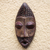 Holzskulptur „Afrikanischer König“ – königliche handgefertigte Holz- und Aluminiumskulptur aus Ghana