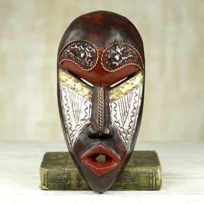African wood mask, Fear Him