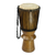 Djembe-Trommel aus Holz - Professionell gestimmte Djembe-Trommel aus Tweneboa-Holz aus Ghana
