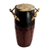 Wood kpanlogo drum, 'Diamond Rhythms' - Hand Made Wood Kpanlogo Drum in Red and Black from Ghana (image 2a) thumbail