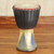 Wood djembe drum, 'Come Together in Peace' - Authentic Traditional Djembe Drum Hand Crafted in Ghana (image 2b) thumbail