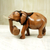 Ebony wood sculpture, 'Elephant's Burden' - Ebony Wood Statuette of Elephant from Ghana (image 2c) thumbail