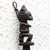 Wood wall accent, 'Guro Title' - Sese Wood Female Decorative Wall Accent from Ghana (image 2b) thumbail