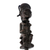 Wood wall accent, 'Guro Title' - Sese Wood Female Decorative Wall Accent from Ghana (image 2d) thumbail