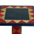 Cedar wood accent table, 'Rustic Leaf' - Hand Crafted Cedar Wood Geometric Leaf Accent Table (image 2e) thumbail