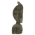 Wood sculpture, 'Bakuta Doll' - West African Wood Sculpture with Aluminum and Brass Plating (image 2c) thumbail