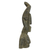 Wood sculpture, 'Bakuta Doll' - West African Wood Sculpture with Aluminum and Brass Plating (image 2d) thumbail
