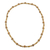 Wood beaded necklace, 'Adipa Joy' - Hand Crafted Sese Wood Beaded Necklace by Ghanaian Artisans (image 2d) thumbail