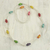 Halskette aus recycelten Glasperlen - Mehrfarbige Halskette aus recycelten Glasperlen aus Ghana