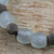 Recycled glass beaded stretch bracelet, 'Sedinam Beads' - Recycled Glass and Acrylic Beaded Bracelet in Earth Tones