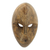 Afrikanische Holzmaske – Dekorative handgeschnitzte afrikanische Wandmaske aus Holz aus Ghana