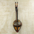 African wood mask, 'Donkor Protection II' - Ashanti Style Wood Wall Mask Artisan Crafted in West Africa (image 2) thumbail