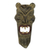 African wood mask, 'Lioness' - Hand Crafted Sese Wood African Lion Mask from Ghana thumbail