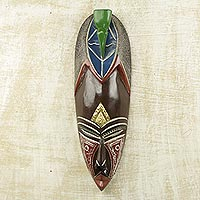 Featured review for African wood mask, Adi Pa