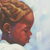 Kostbar – Signiertes impressionistisches Gemälde von zwei Kindern aus Ghana
