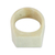 Bone signet ring, 'Quiet Grandeur' - Bone Signet Ring with a Natural Finish from Ghana