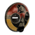 African wood mask, 'Safely Home' - Handcrafted African Sese Wood Wall Mask from Ghana (image 2b) thumbail
