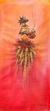 'Making Melody' - Signed Expressionist Painting of a Cultural Musician thumbail