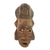 Máscara de madera africana - Máscara de cosecha africana de madera de Sese tallada a mano de Ghana