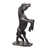 Wood sculpture, 'Boerperd Stallion' - Teak Wood Horse Sculpture Hand Carved in Ghana