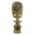 Muñeca de fertilidad de madera - Muñeca africana de fertilidad de madera tallada a mano con símbolo de Gye Nyame