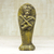 Wood sculpture, 'Pharaoh Sarcophagus' - Gold-Tone Sese Wood Sarcophagus Sculpture from Ghana (image 2) thumbail