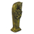 Escultura de madera - Escultura de sarcófago de madera de sesé dorada de Ghana