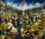 'Market in Colors' (2001) - Signed Impressionist Painting of a Market Scene from Ghana thumbail