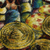 'Market in Colors' (2001) - Signed Impressionist Painting of a Market Scene from Ghana (image 2b) thumbail