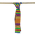 Cotton blend kente cloth scarf, 'Fathia Beauty' (4 inch width) - Handwoven Cotton Blend Kente Cloth Scarf (4 Inch Width) thumbail