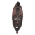 Ghanaian wood mask, 'Owo Snake' - African wood mask thumbail